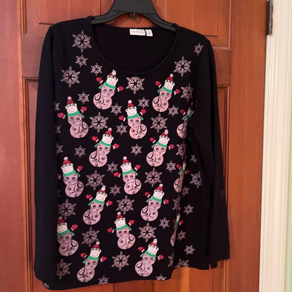 Black Christmas sweater